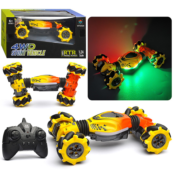 Машина WT2020-2B "Яркий трюк" р/у, 27 MHz, в коробке Машина WT2020-2B "Яркий трюк" р/у, 27 MHz, в коробке