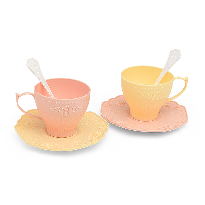 Фото к товару Набор для песка (3 формочки, лопатка, 2 чашки, 2 блюдца, 2 ложки). Серия "Эстетика" Набор для песка (3 формочки, лопатка, 2 чашки, 2 блюдца, 2 ложки). Серия "Эстетика"