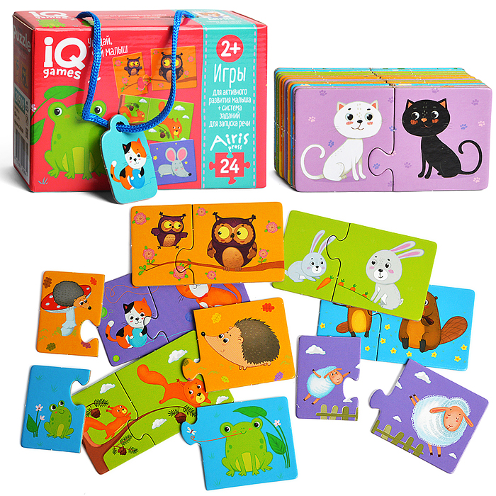 IQ игры для самых маленьких. Парочки. Угадай, чей малыш 2+ Запуск речи