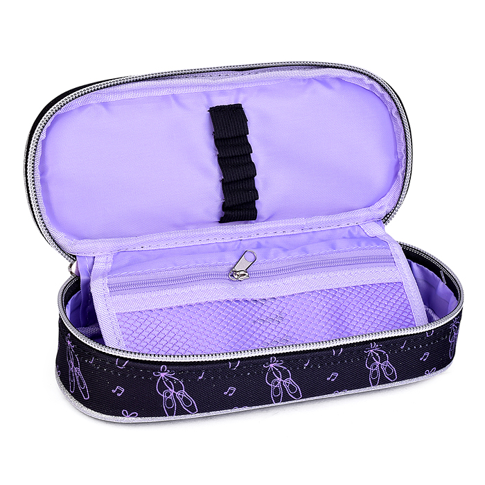 Фото к товару Пенал "Ballet Academy" 21x8x5 см, овальный для 50 предметов, с внутренним органайзером-ство Пенал "Ballet Academy" 21x8x5 см, овальный для 50 предметов, с внутренним органайзером-ство