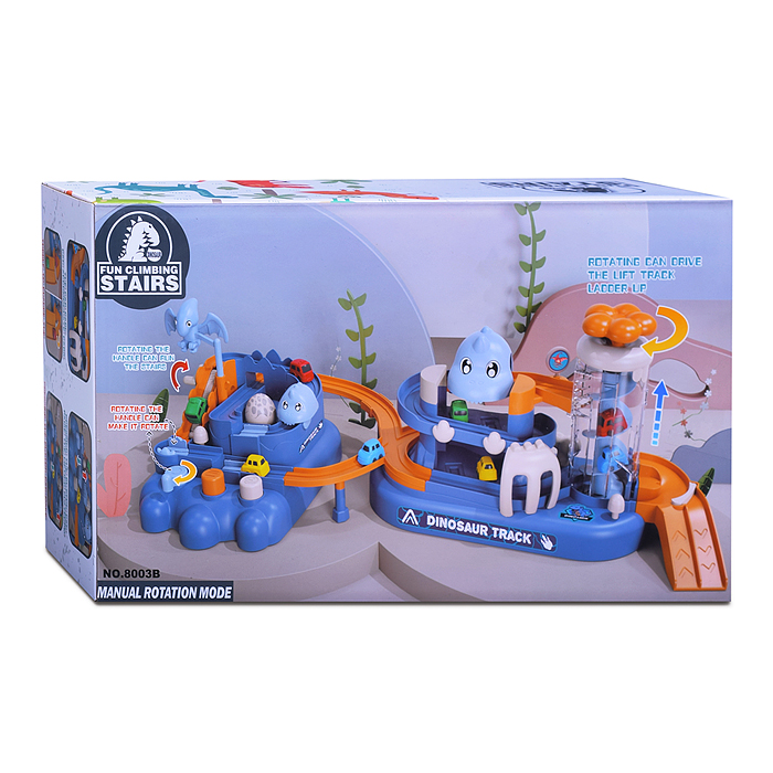 Фото к товару Трек 8003B "Эпоха динозавров" в коробке Трек 8003B "Эпоха динозавров" в коробке