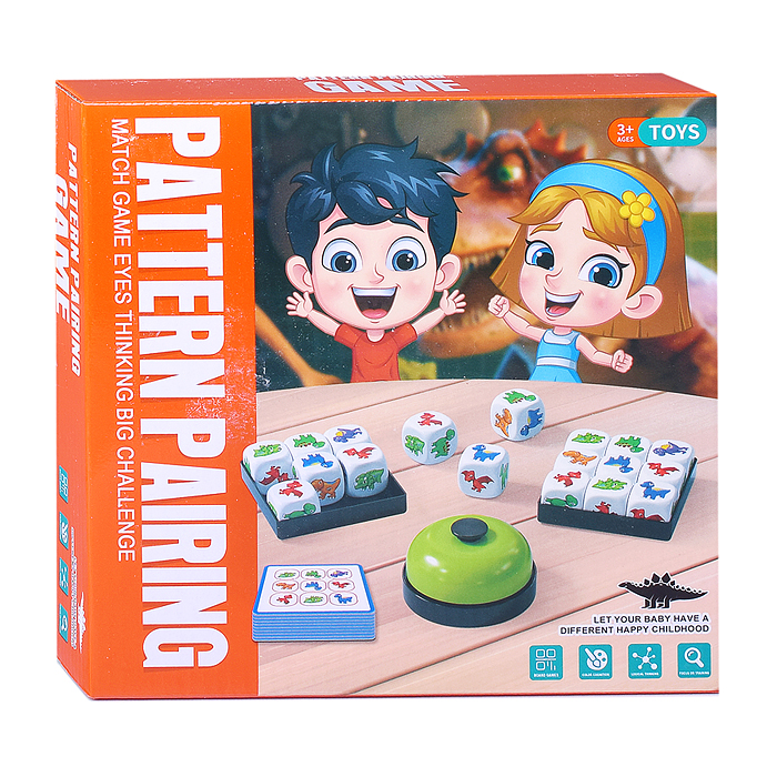 Настольная игра 74 "Кто быстрей? Динозавры."