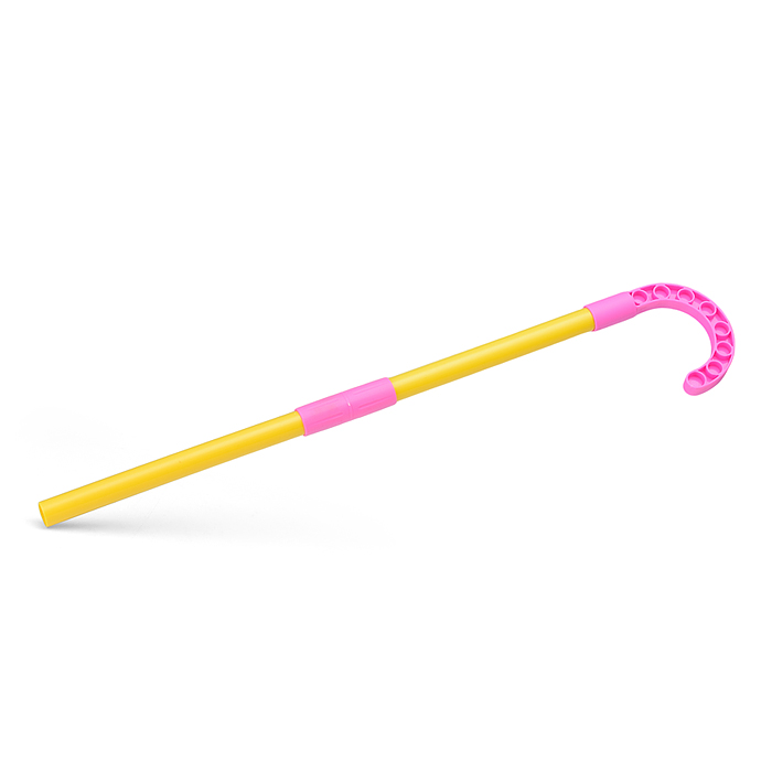 Каталка с палкой "Синий трактор" (25 песен, фраз, звуков, свет, бат.,) в коробке