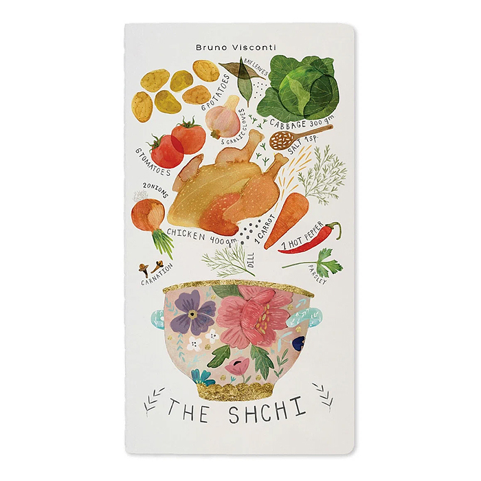 Блокнот-тетрадь 30 л. клетка "Щи as the shchi" 