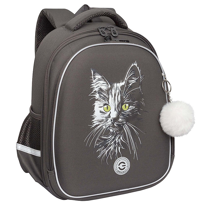 Рюкзак школьный (серый)