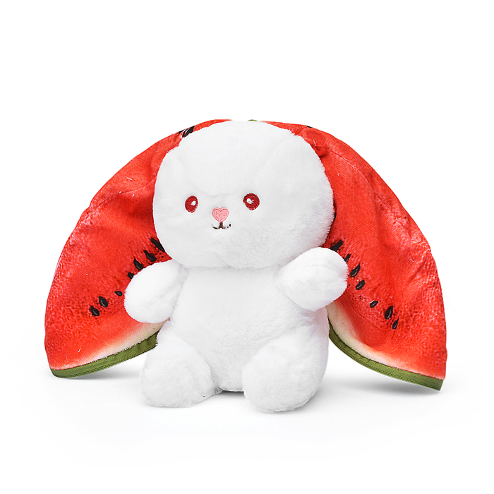 Мягкая игрушка М1299 "Заяц арбузик" 21см