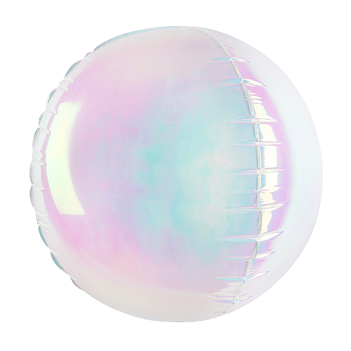 Шар 3D (22''/56 см) Сфера, Жемчужный, Хамелеон, 1 шт. в уп.