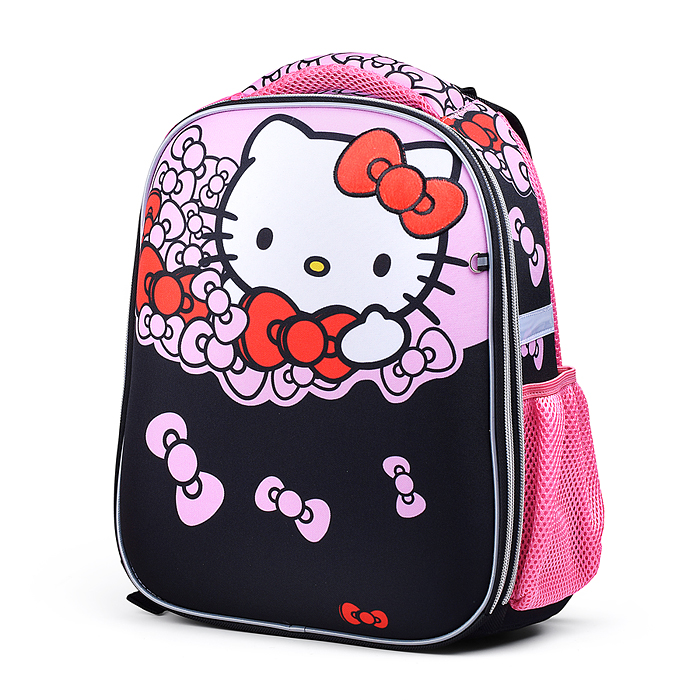 Рюкзак каркасный, Hello Kitty формованный из полимеров, материал: нейлон, полиэстер, полноцветн