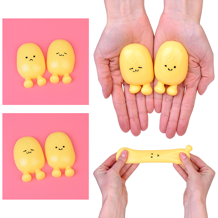 Игрушка -антистресс 00-5508 "Смайлик" в пакете