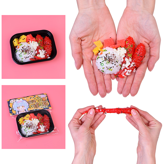 Игрушка -антистресс 00-5518 "Китайская кухня" в пакете