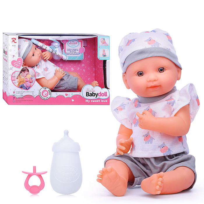 Пупс 6253 "Сашенька" с аксессуарами, в коробке Пупс 6253 "Сашенька" с аксессуарами, в коробке