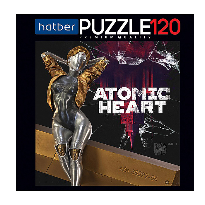 Пазлы 120 "Atomic Heart" Premium