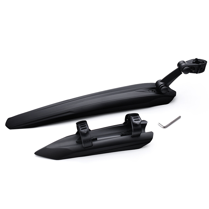 Набор крыльев 26-27,5" Rocket 081, пластик, цвет черный Набор крыльев 26-27,5" Rocket 081, пластик, цвет черный