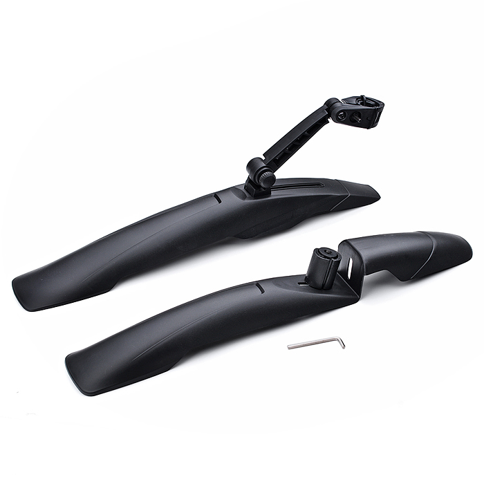 Набор крыльев 26-29" Rocket 089, пластик, цвет черный Набор крыльев 26-29" Rocket 089, пластик, цвет черный