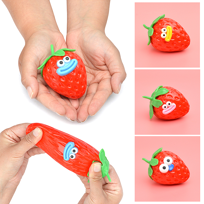 Игрушка -антистресс 00-6698 "Клубника"