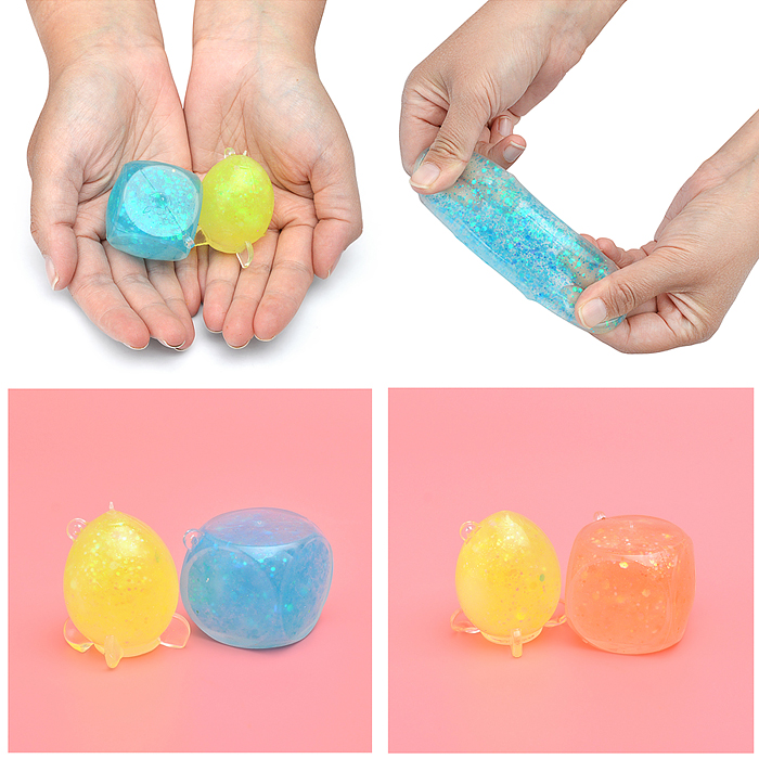 Игрушка -антистресс 00-6733 "Яркая жмялка"