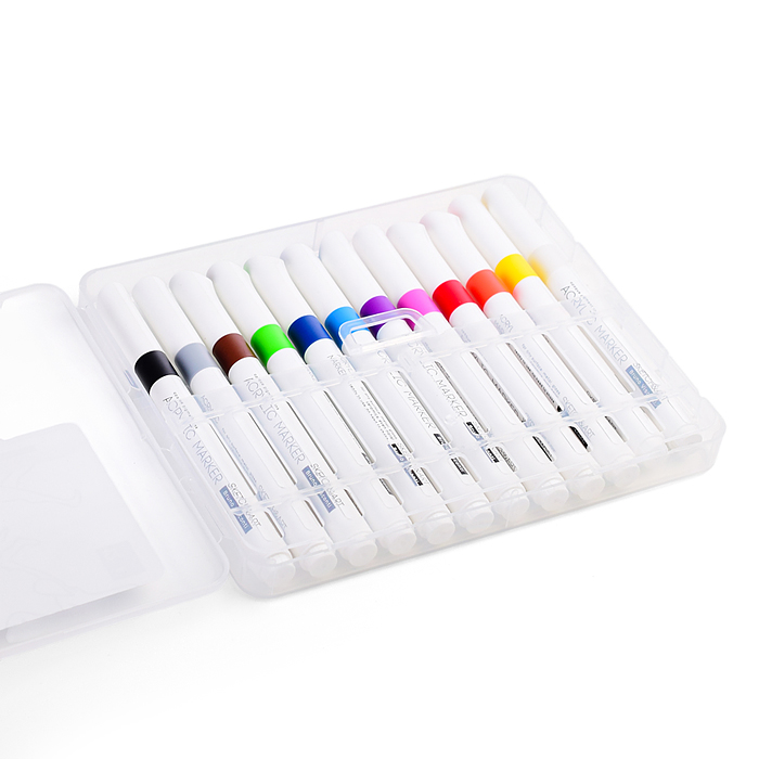 Фото к товару Набор маркеров акриловых "Sketch&Art" 12цв Набор маркеров акриловых "Sketch&Art" 12цв