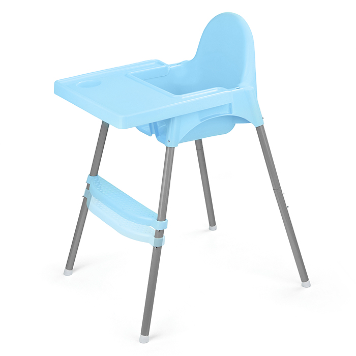 Стульчик детский STR006 голубой, в коробке