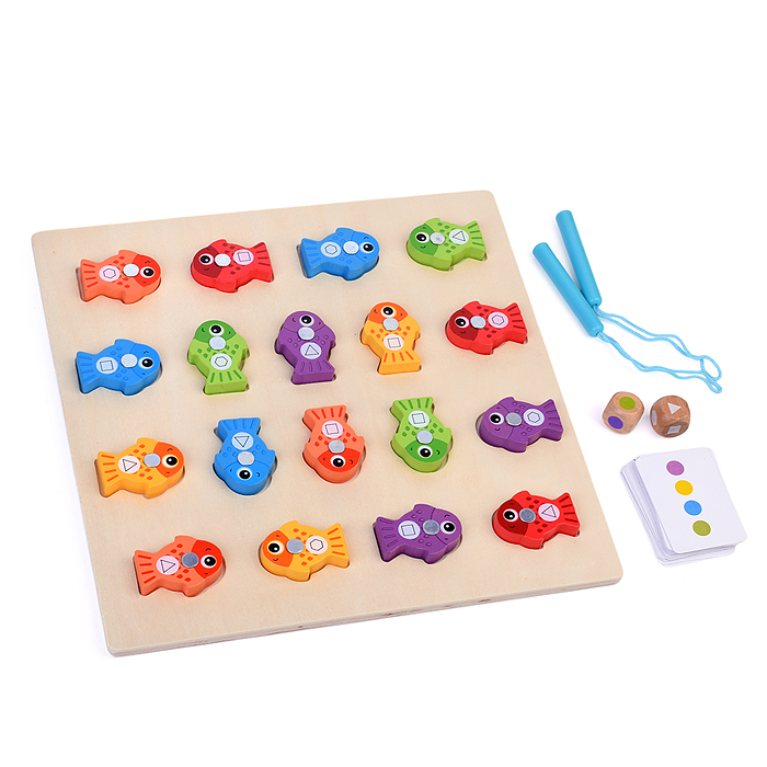 Фото к товару Игра развивающая D2001 "Рыбки" в коробке Игра развивающая D2001 "Рыбки" в коробке