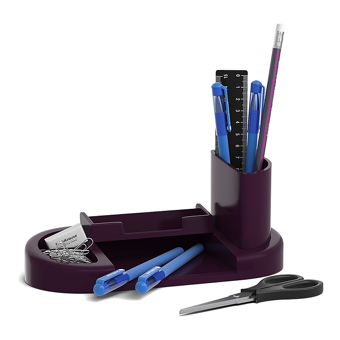 Набор настольный пластиковый Harmony, Marsala, фиолетовый