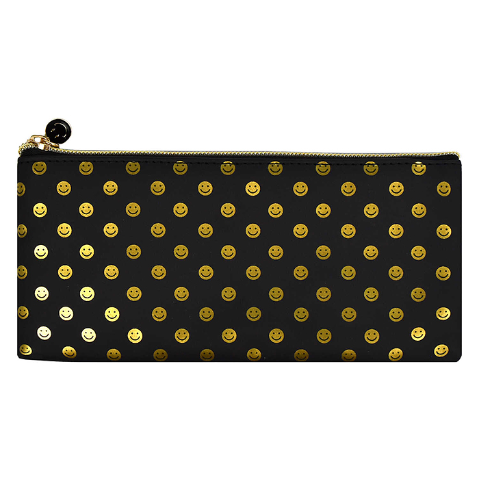 Пенал школьный "Паттерн" без наполнения, 20х9 см, искусственная кожа,