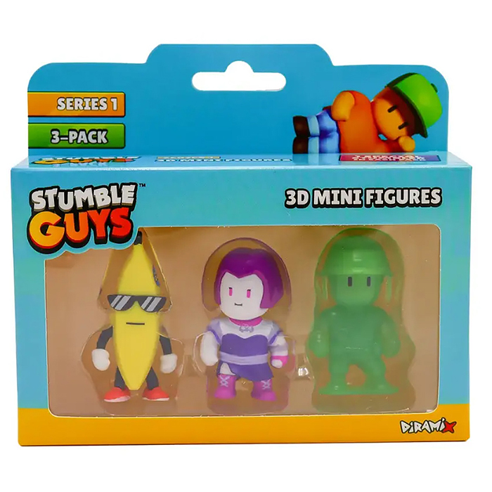 3D фигурка, 3 шт в упаковке, 5 см, 