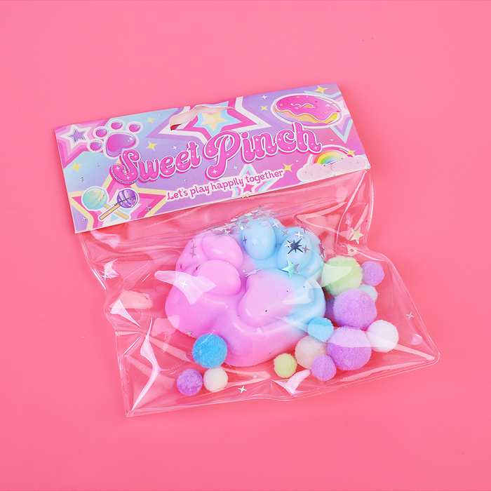 Фото к товару Игрушка - антистресс 00-5571 "Яркая лапа" Игрушка - антистресс 00-5571 "Яркая лапа"