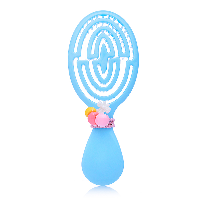 Расческа 00-5422 "Зигзаги с резиночкой" в ассортименте