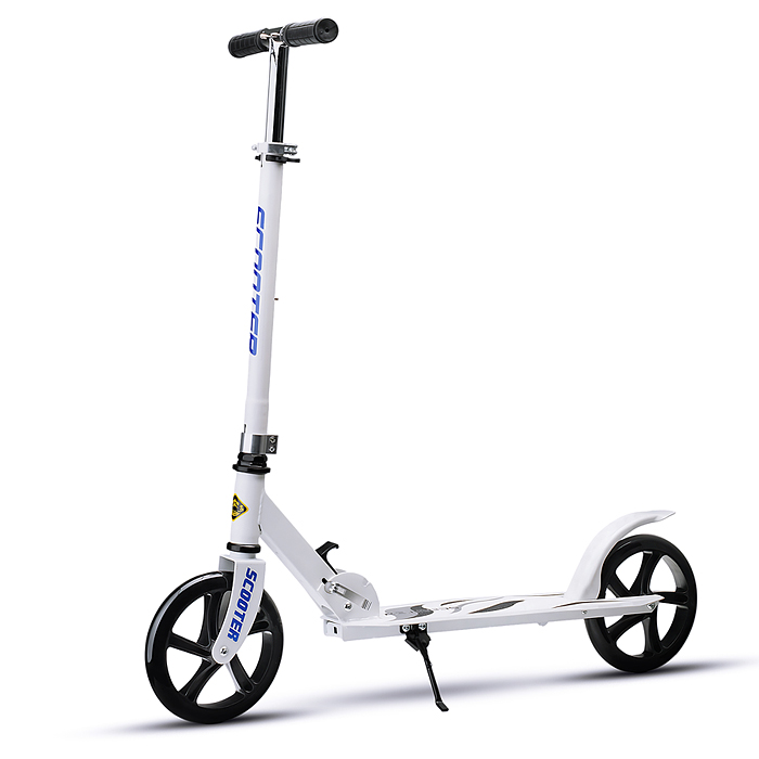 Фото к товару Самокат U038251Y 2-х кол., белый, в коробке Самокат U038251Y 2-х кол., белый, в коробке