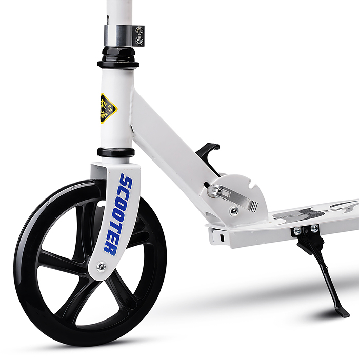 Фото к товару Самокат U038251Y 2-х кол., белый, в коробке Самокат U038251Y 2-х кол., белый, в коробке