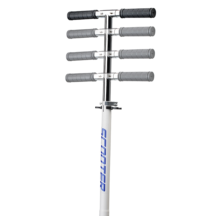 Фото к товару Самокат U038251Y 2-х кол., белый, в коробке Самокат U038251Y 2-х кол., белый, в коробке