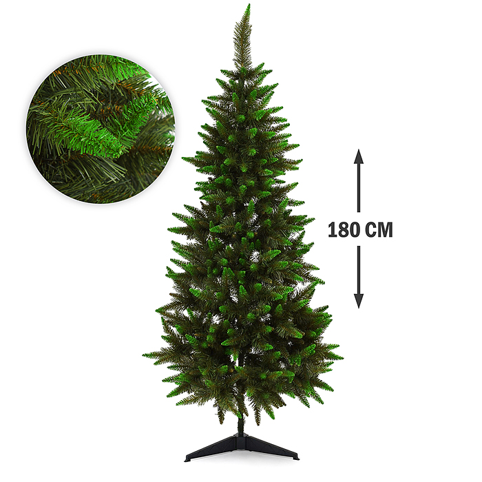 Елка искусственная "Свеча" 180 см. светло-зеленые кончики