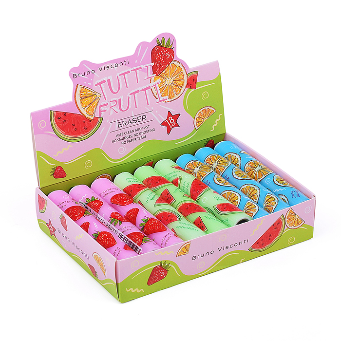 Фото к товару Ластик "HappyGraphix Fresh&Fruity" 3 цвета Ластик "HappyGraphix Fresh&Fruity" 3 цвета