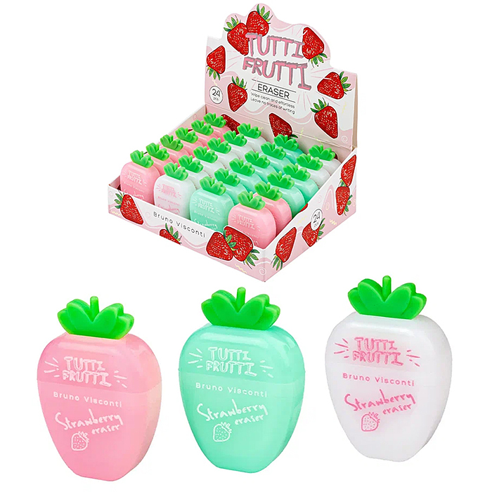 Ластик "Tutti Frutti", 3 вида Ластик "Tutti Frutti", 3 вида
