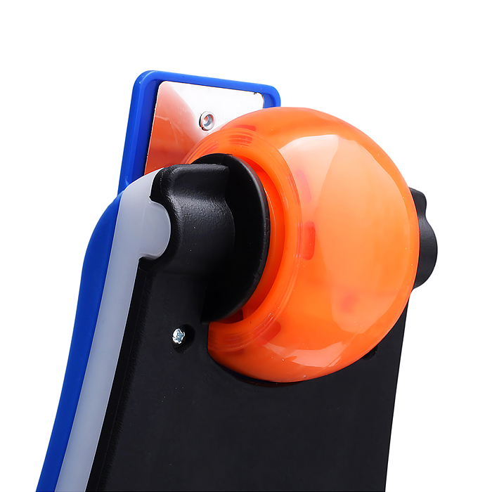 Фото к товару Самокат трёхколёсный R0198 ROCKET колёса световые PU, цвет синий Самокат трёхколёсный R0198 ROCKET колёса световые PU, цвет синий