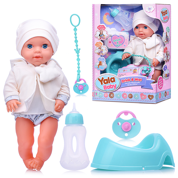 Пупс с аксессуарами YL2440E-L "Ксюшенька" в коробке Пупс с аксессуарами YL2440E-L "Ксюшенька" в коробке