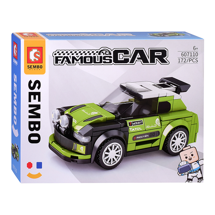 Фото к товару Конструктор 607109-607112 "Ралли" в коробке Конструктор 607109-607112 "Ралли" в коробке