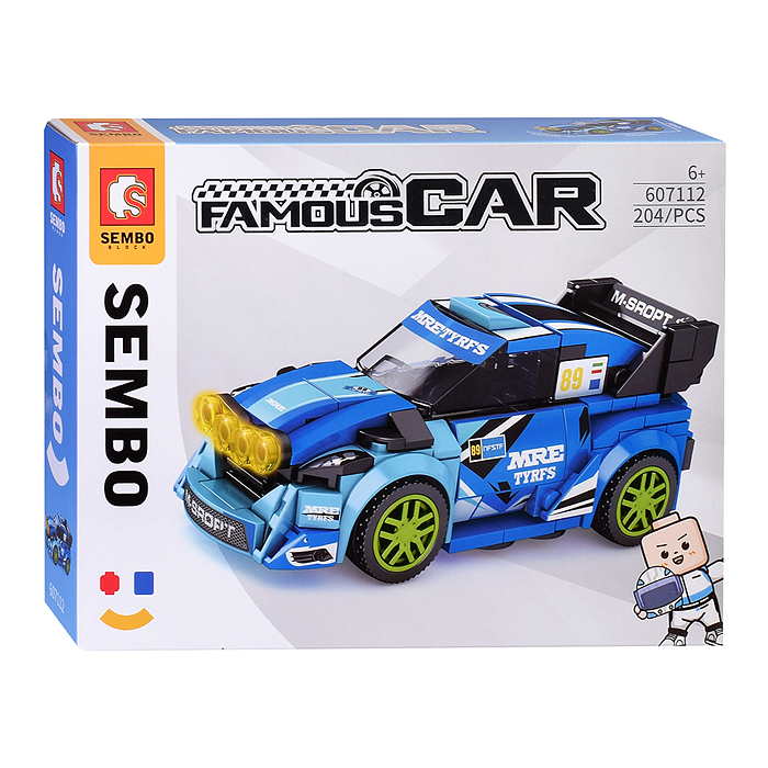 Фото к товару Конструктор 607109-607112 "Ралли" в коробке Конструктор 607109-607112 "Ралли" в коробке