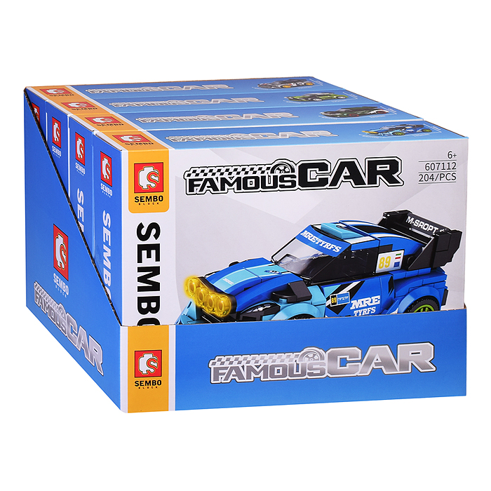 Фото к товару Конструктор 607109-607112 "Ралли" в коробке Конструктор 607109-607112 "Ралли" в коробке