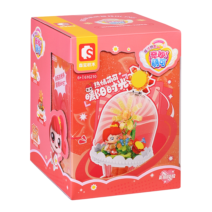 Фото к товару Конструктор 616209-616212 "Фантастические друзья" в коробке Конструктор 616209-616212 "Фантастические друзья" в коробке