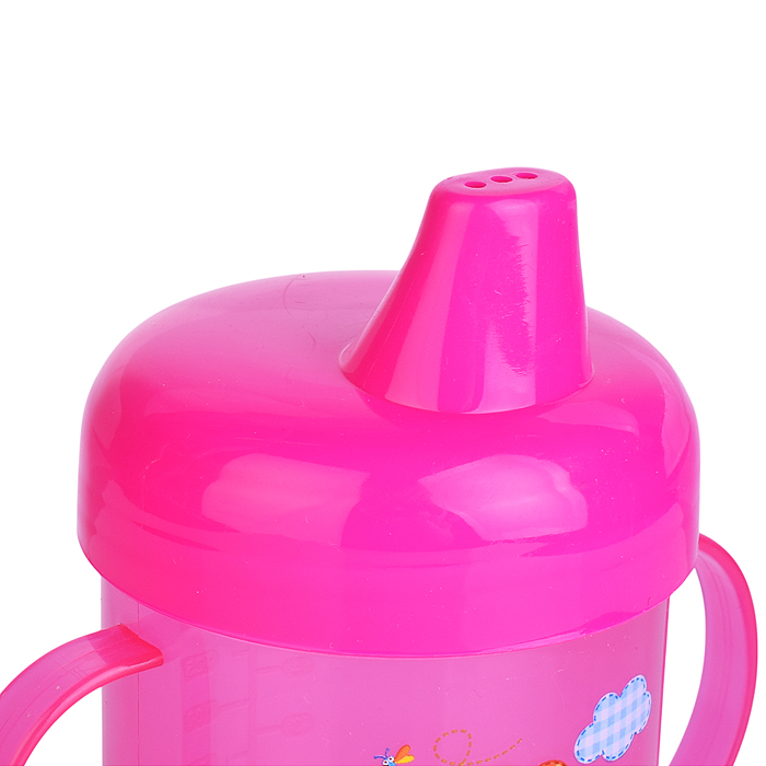 Фото к товару Поильник-непроливайка с жестким носиком, с ручками, ассорти, 200 мл, 5+, 1шт. Поильник-непроливайка с жестким носиком, с ручками, ассорти, 200 мл, 5+, 1шт.