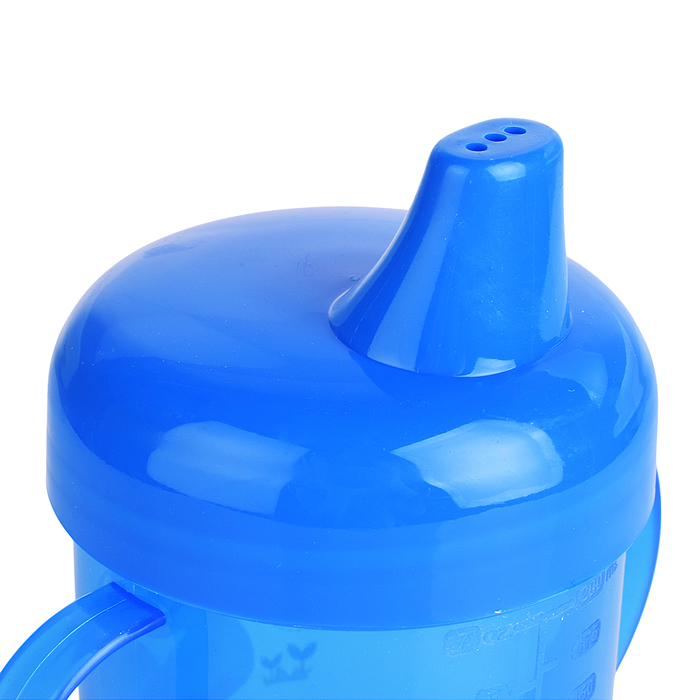 Фото к товару Поильник-непроливайка с жестким носиком, с ручками, ассорти, 200 мл, 5+, 1шт. Поильник-непроливайка с жестким носиком, с ручками, ассорти, 200 мл, 5+, 1шт.