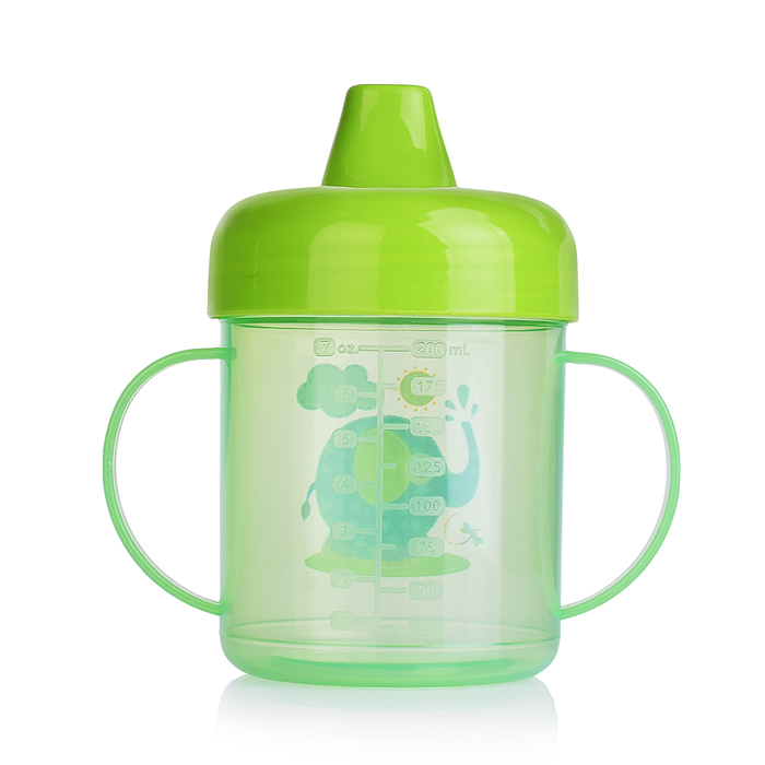 Фото к товару Поильник-непроливайка с жестким носиком, с ручками, ассорти, 200 мл, 5+, 1шт. Поильник-непроливайка с жестким носиком, с ручками, ассорти, 200 мл, 5+, 1шт.