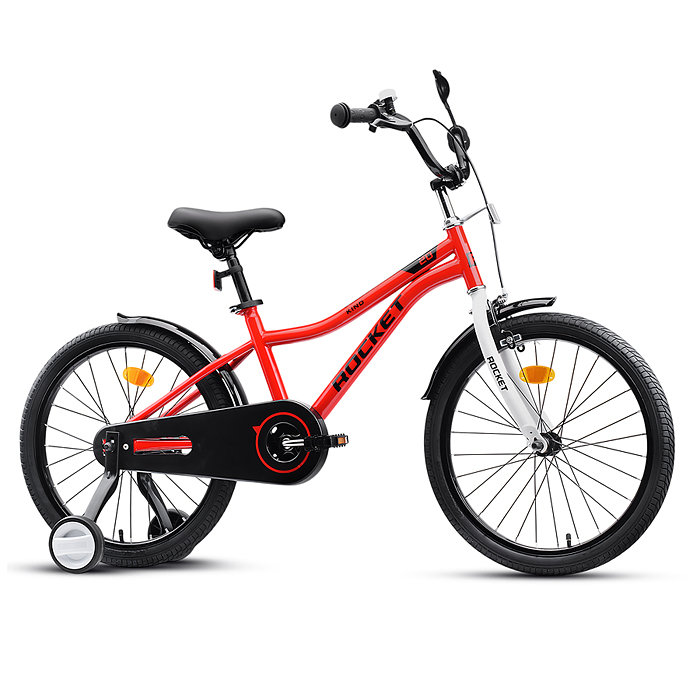 Фото к товару Велосипед 20" Rocket Kind, цвет красный Велосипед 20" Rocket Kind, цвет красный