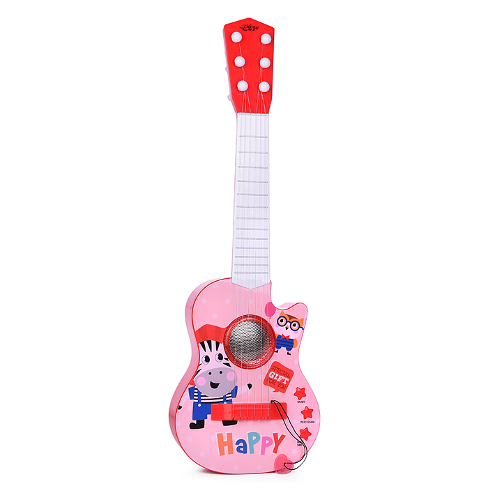 Фото к товару Гитара 667B "Настоящий музыкант №2" в коробке Гитара 667B "Настоящий музыкант №2" в коробке