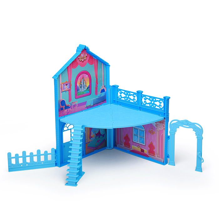 Фото к товару Дом для кукол 556-98 "Пляжный коттедж" в коробке Дом для кукол 556-98 "Пляжный коттедж" в коробке