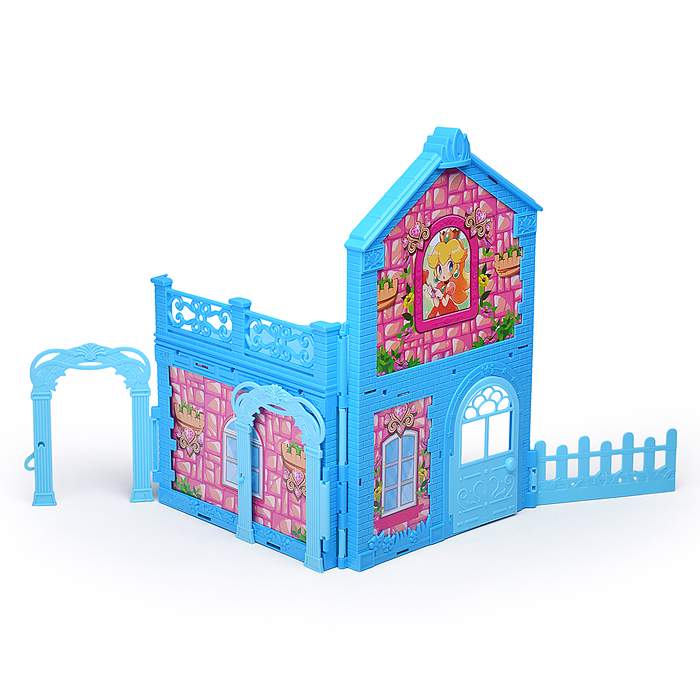 Фото к товару Дом для кукол 556-98 "Пляжный коттедж" в коробке Дом для кукол 556-98 "Пляжный коттедж" в коробке