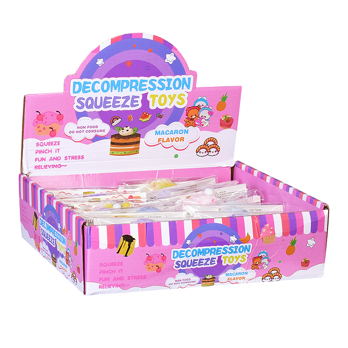 Фото к товару Игрушка -антистресс 00-5526 "Маффин" в пакете Игрушка -антистресс 00-5526 "Маффин" в пакете