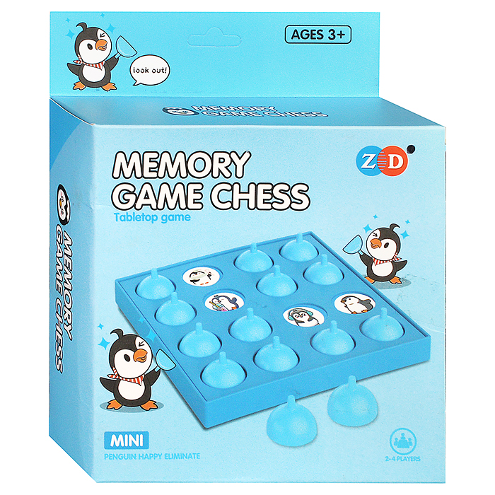 Настольная игра ZD-052B "Тренируем память" в коробке