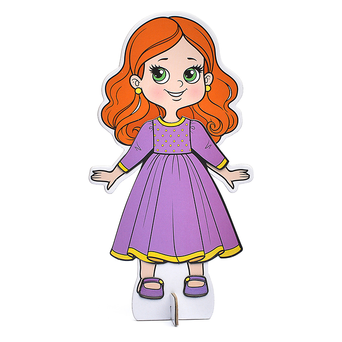 Магнитная игра. Одень куклу. Милашка Алиса